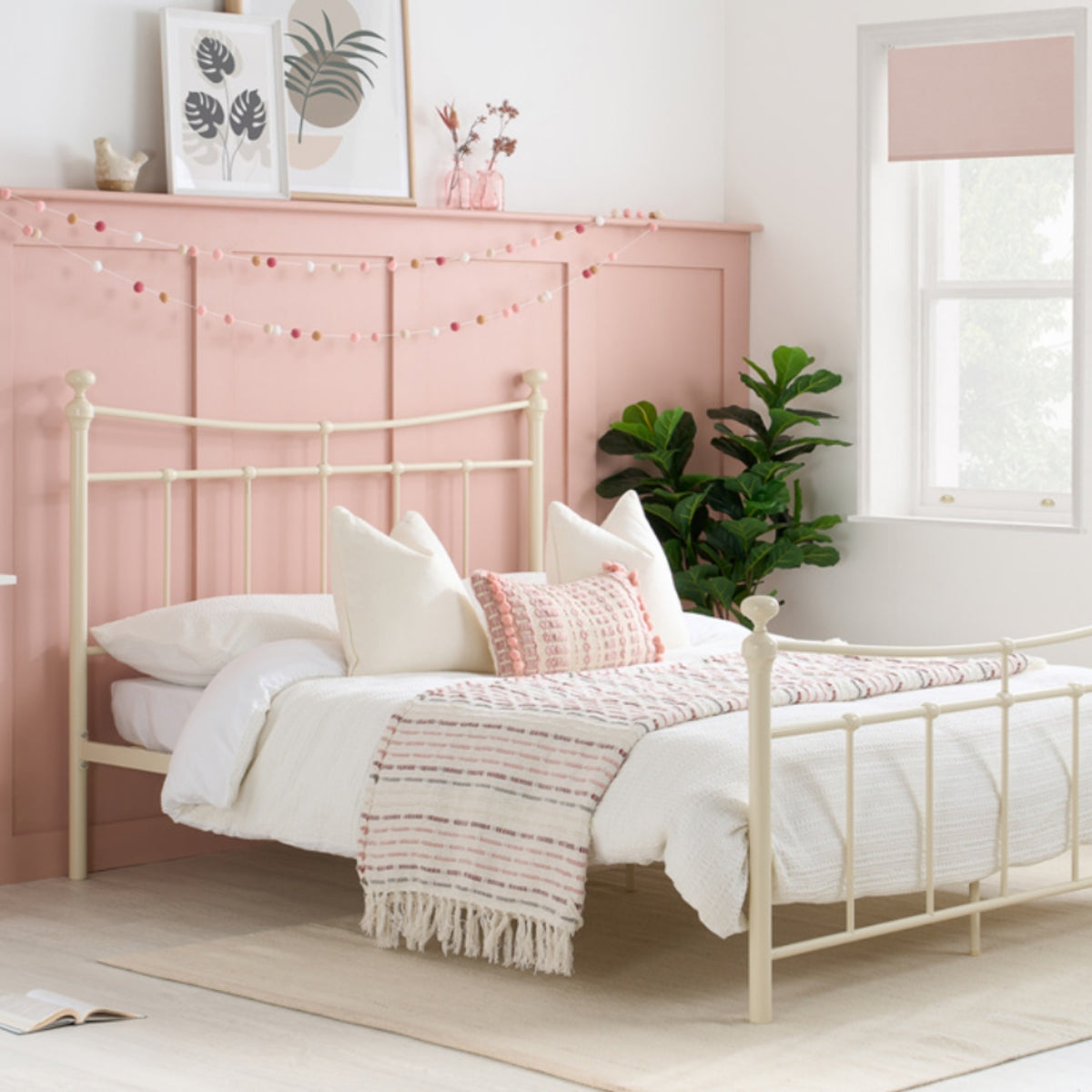 2026 Emily Bed - Cream