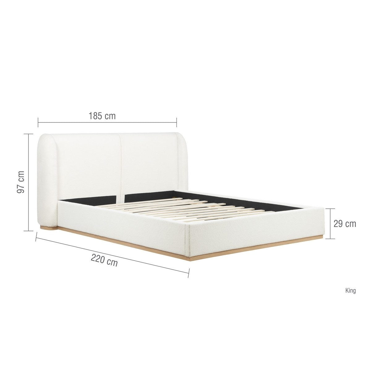2026 Eden Bed - White