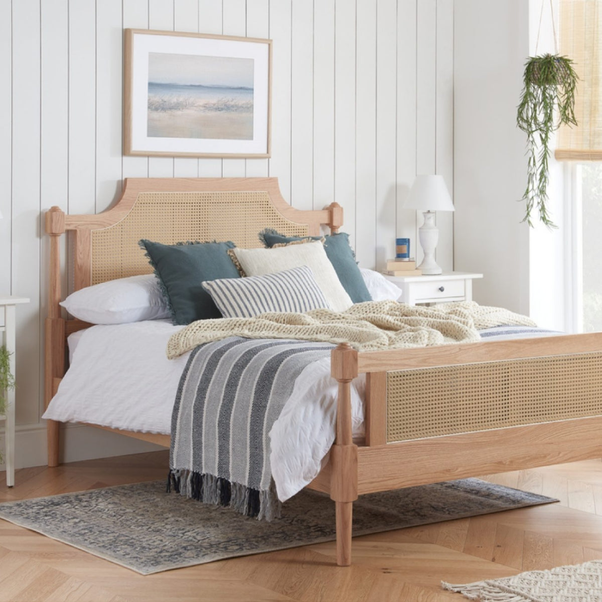 2026 Geneva Bed - Oak