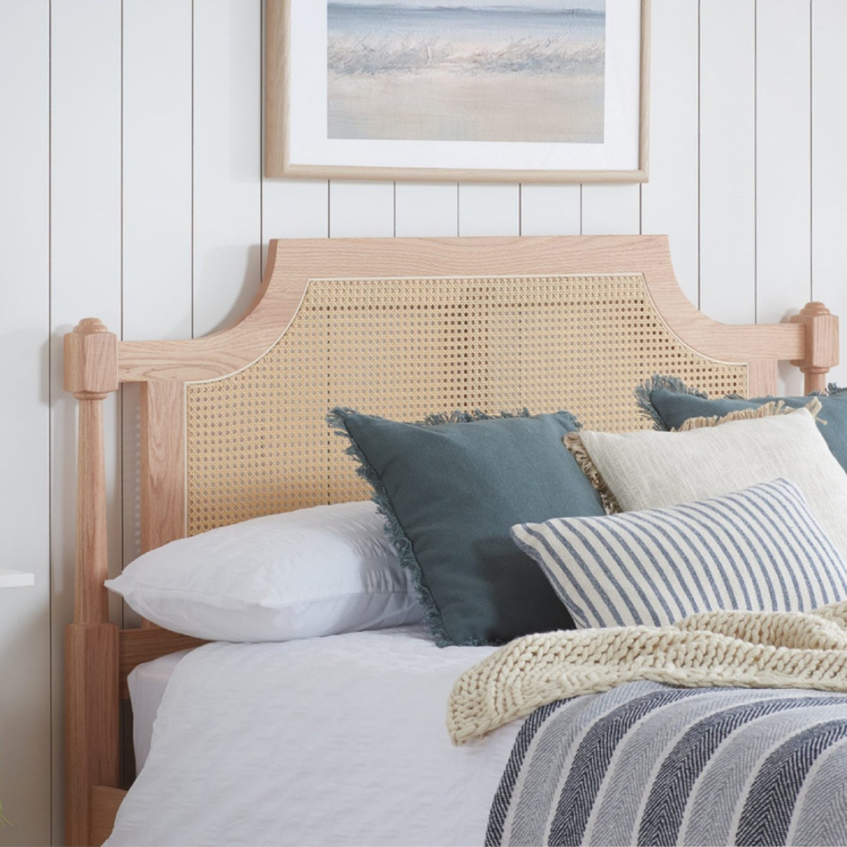 2026 Geneva Bed - Oak