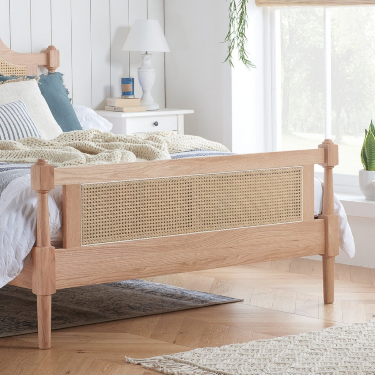 2026 Geneva Bed - Oak