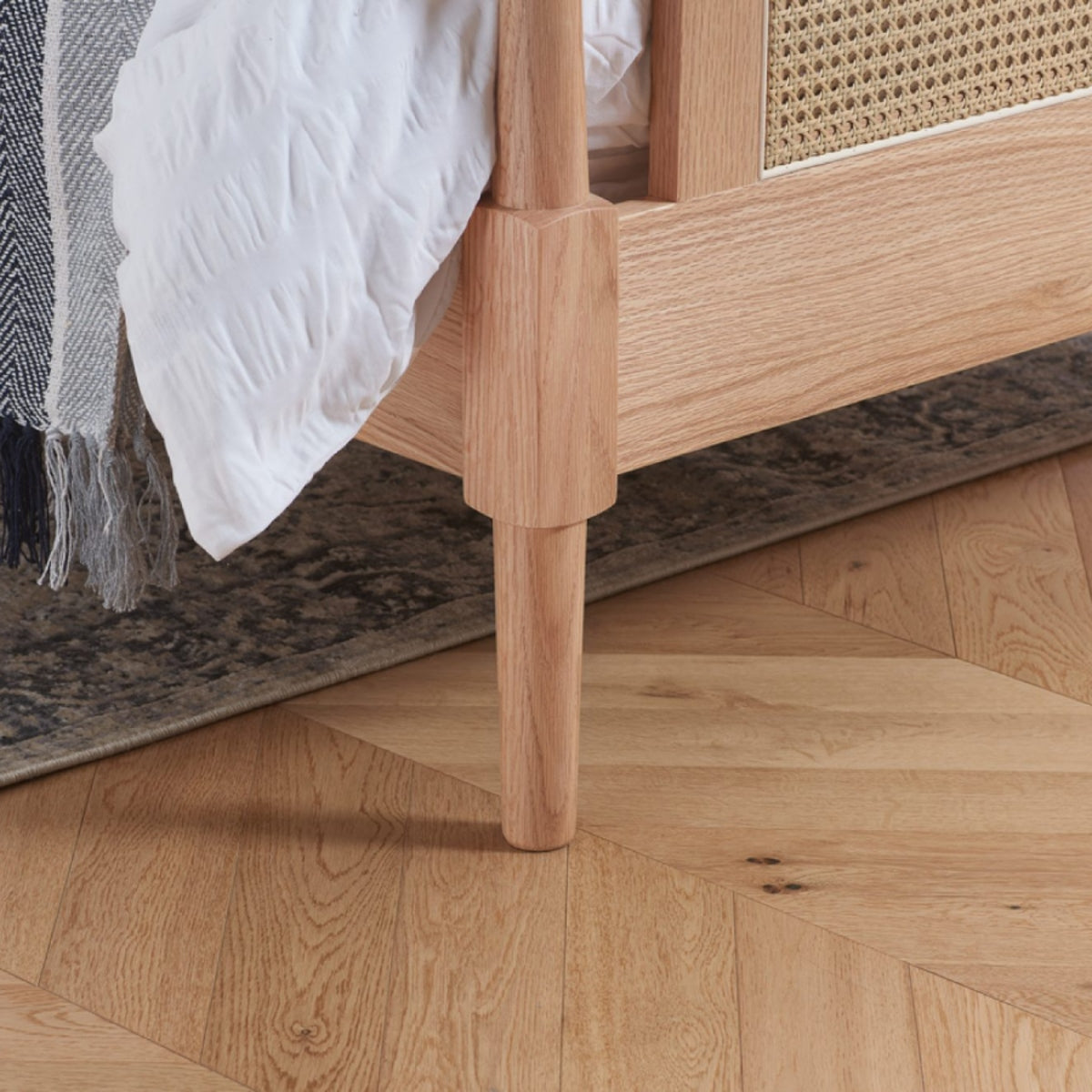 2026 Geneva Bed - Oak