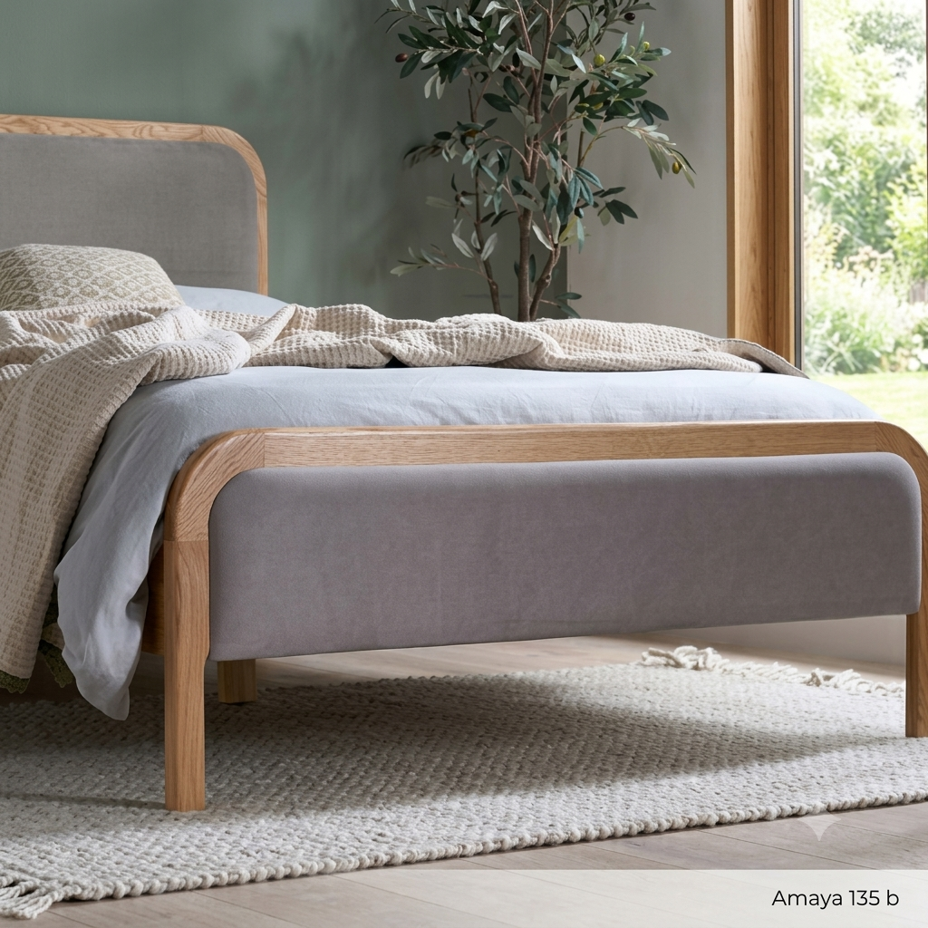 2026 Amaya Bed - Oak