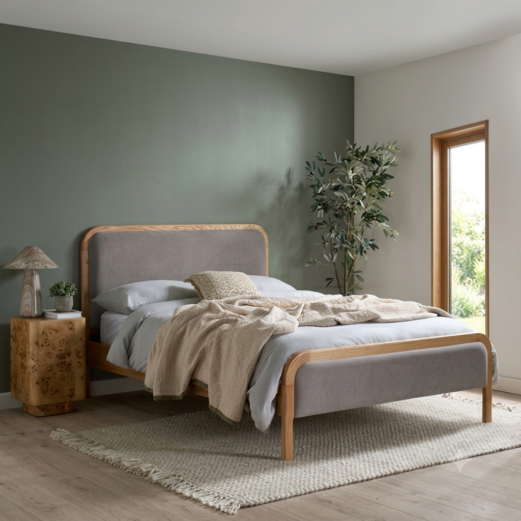 2026 Amaya Bed - Oak