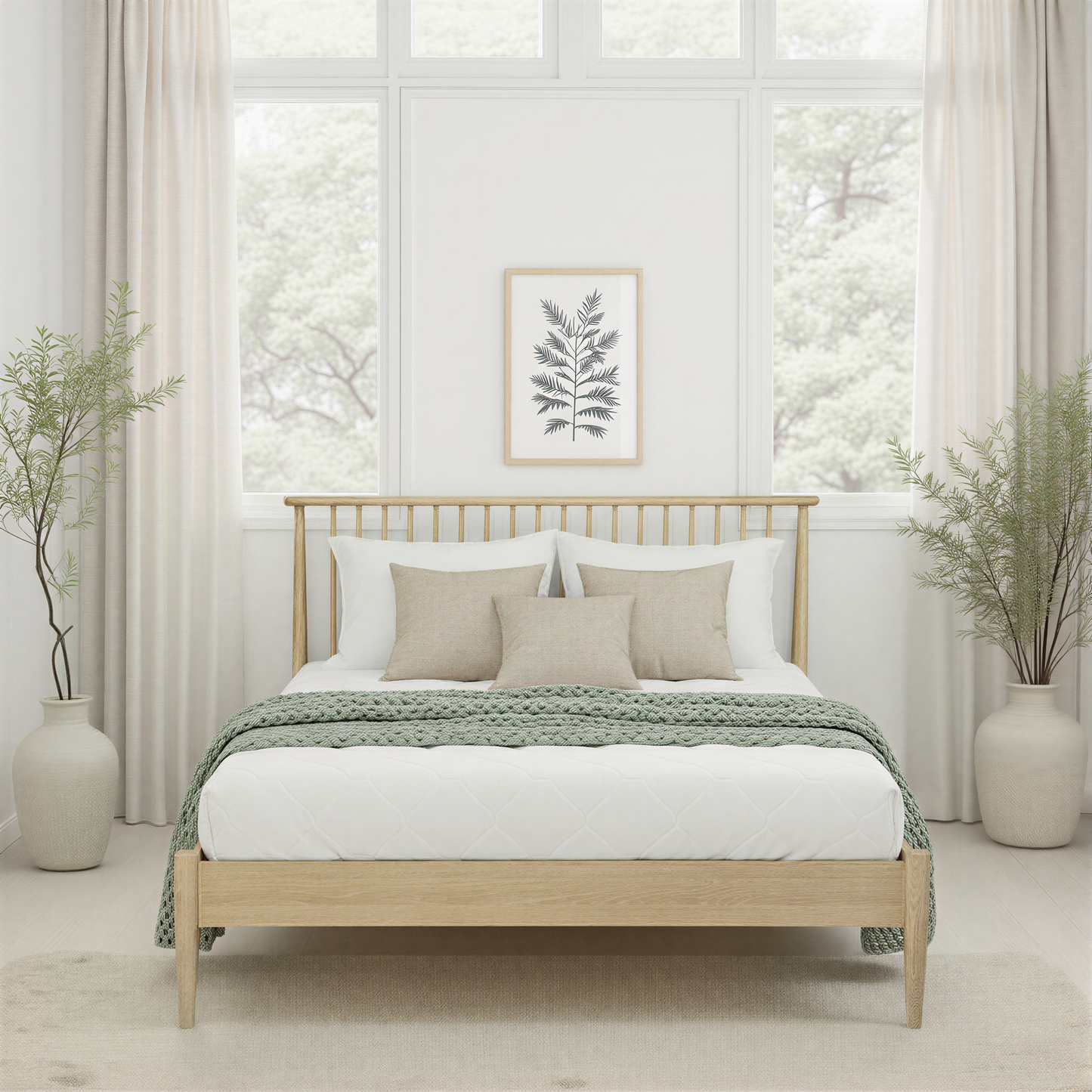 2026 Gloucester Wooden Bed Frame in Oak