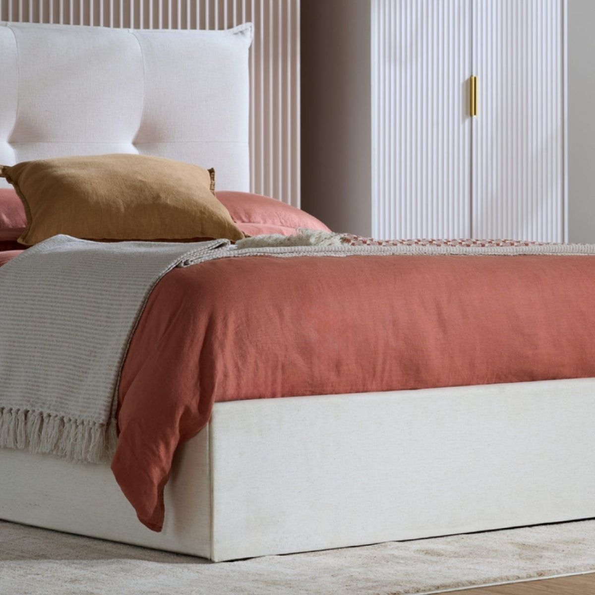 2026 Haven Ottoman Bed - White