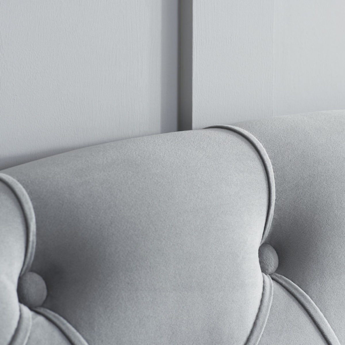 2026  Hope Fabric Bed - Grey Velvet