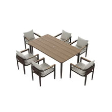 2026 ALUXO® Hemera Outdoor Range - 6 Seater Dining Set