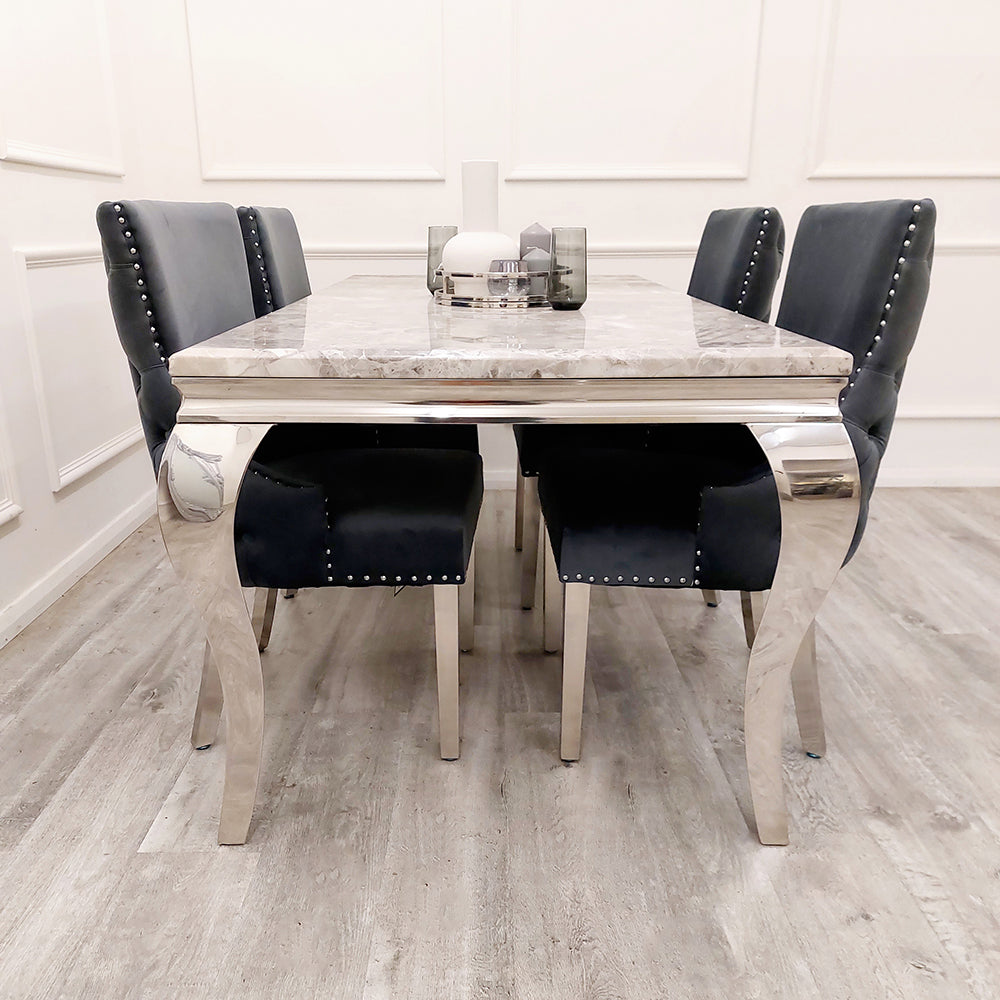 2026 Kensington Dining Chair in Dark Grey
