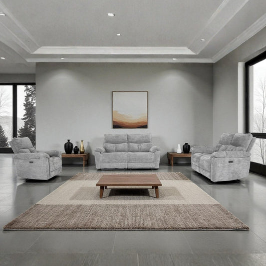 Kyla 3 Seater, 2 Seater & Chair Sofa In Lucie Dove