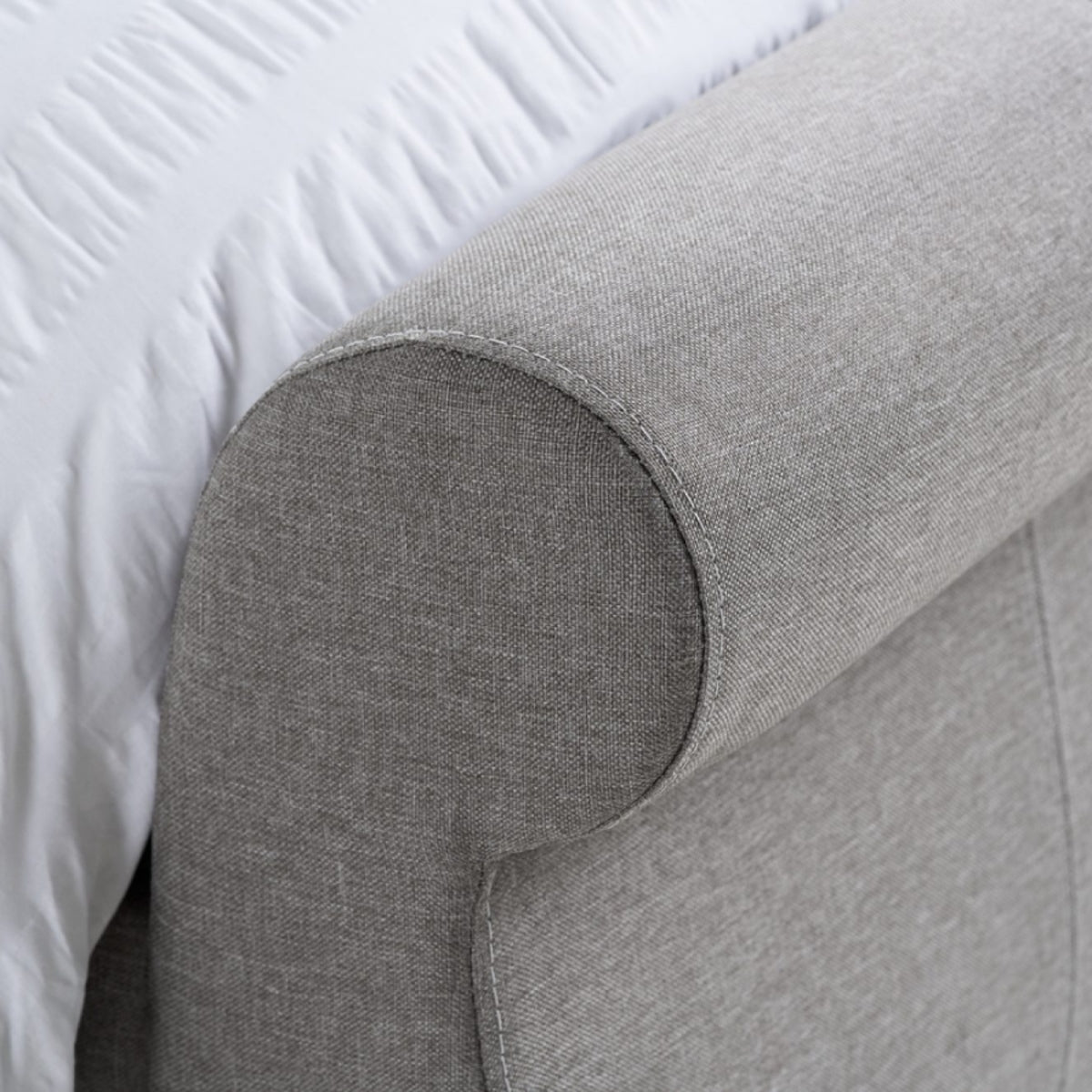 2026 Lancaster Fabric Bed - Grey