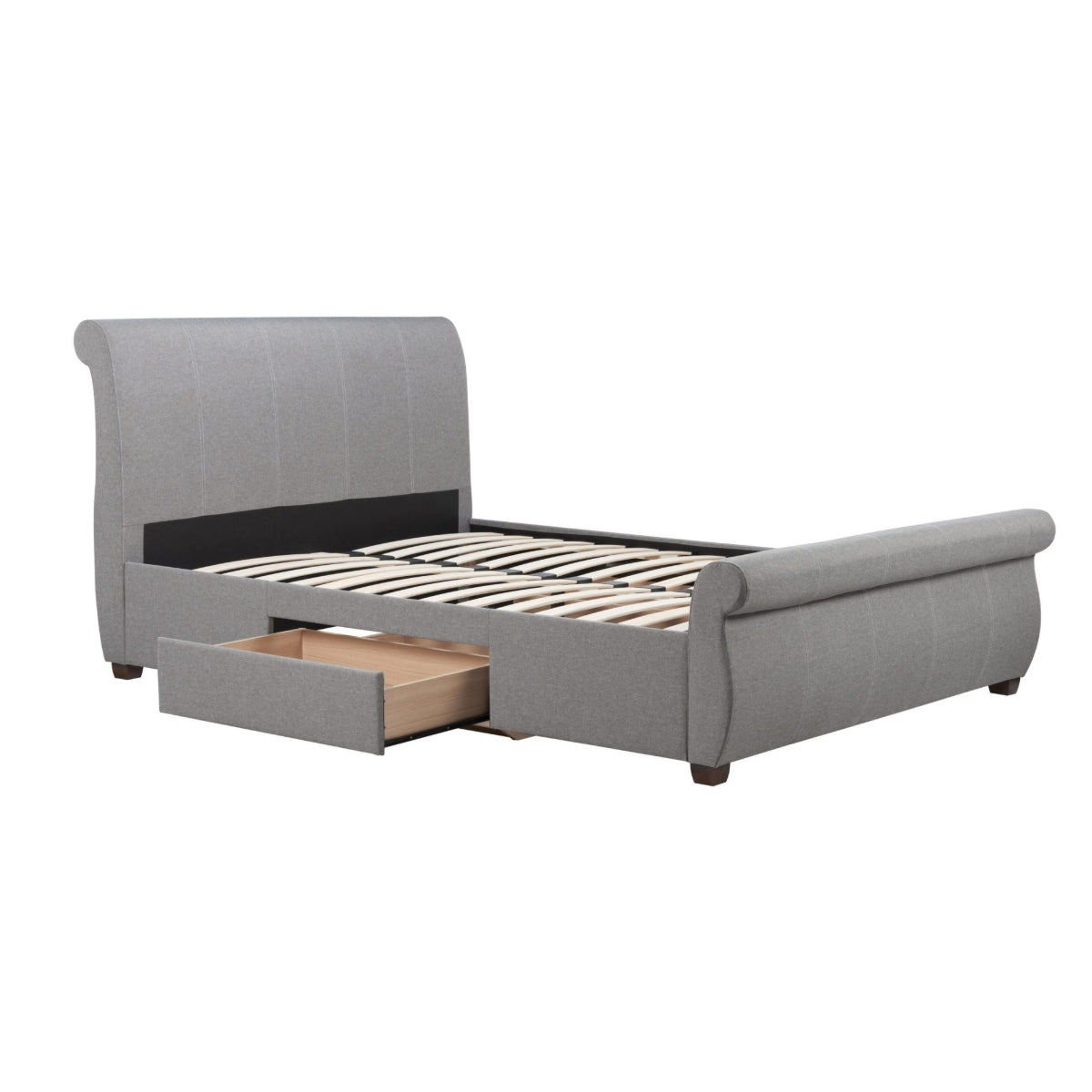 2026 Lancaster Fabric Bed - Grey