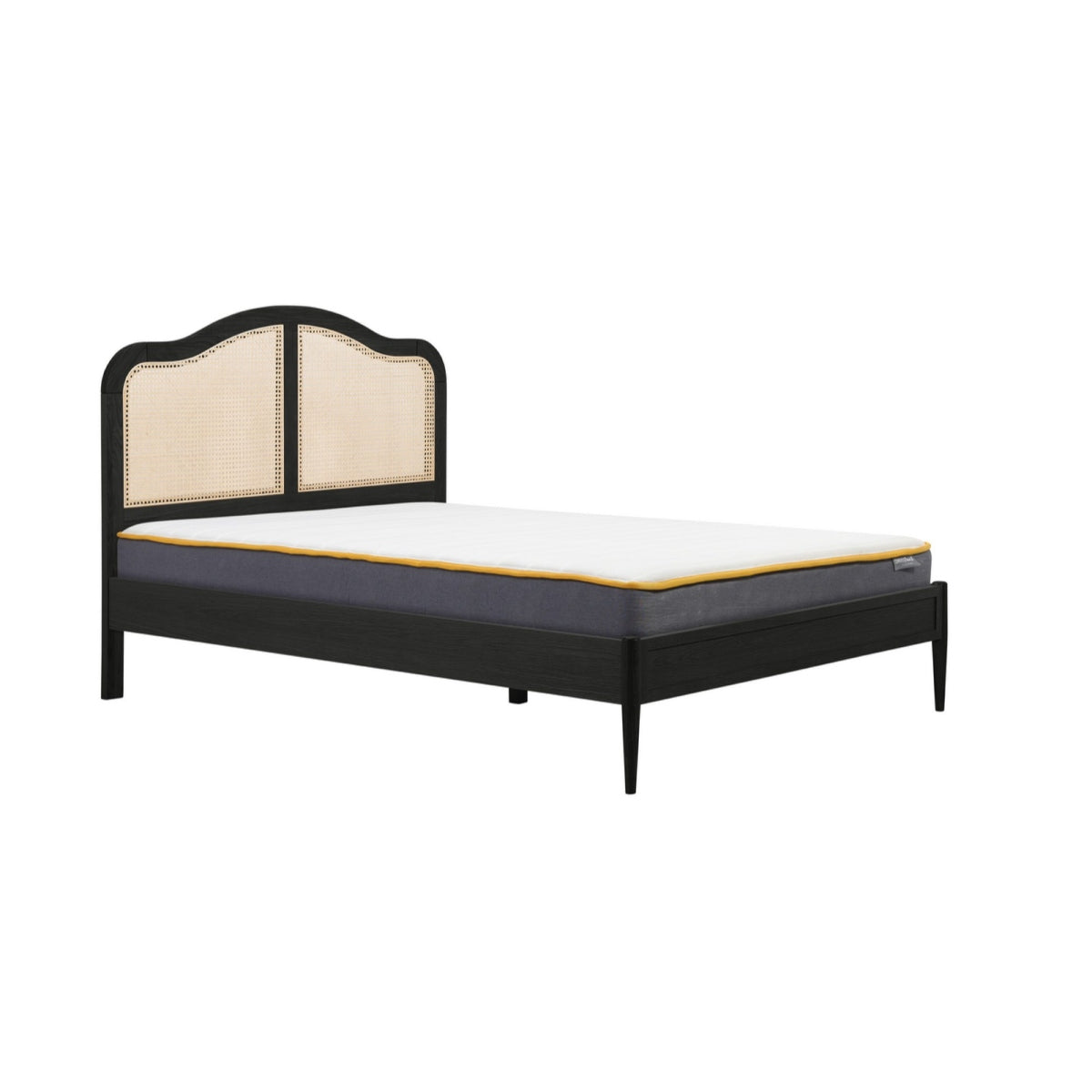 2026 Leonie Rattan Bed - Black