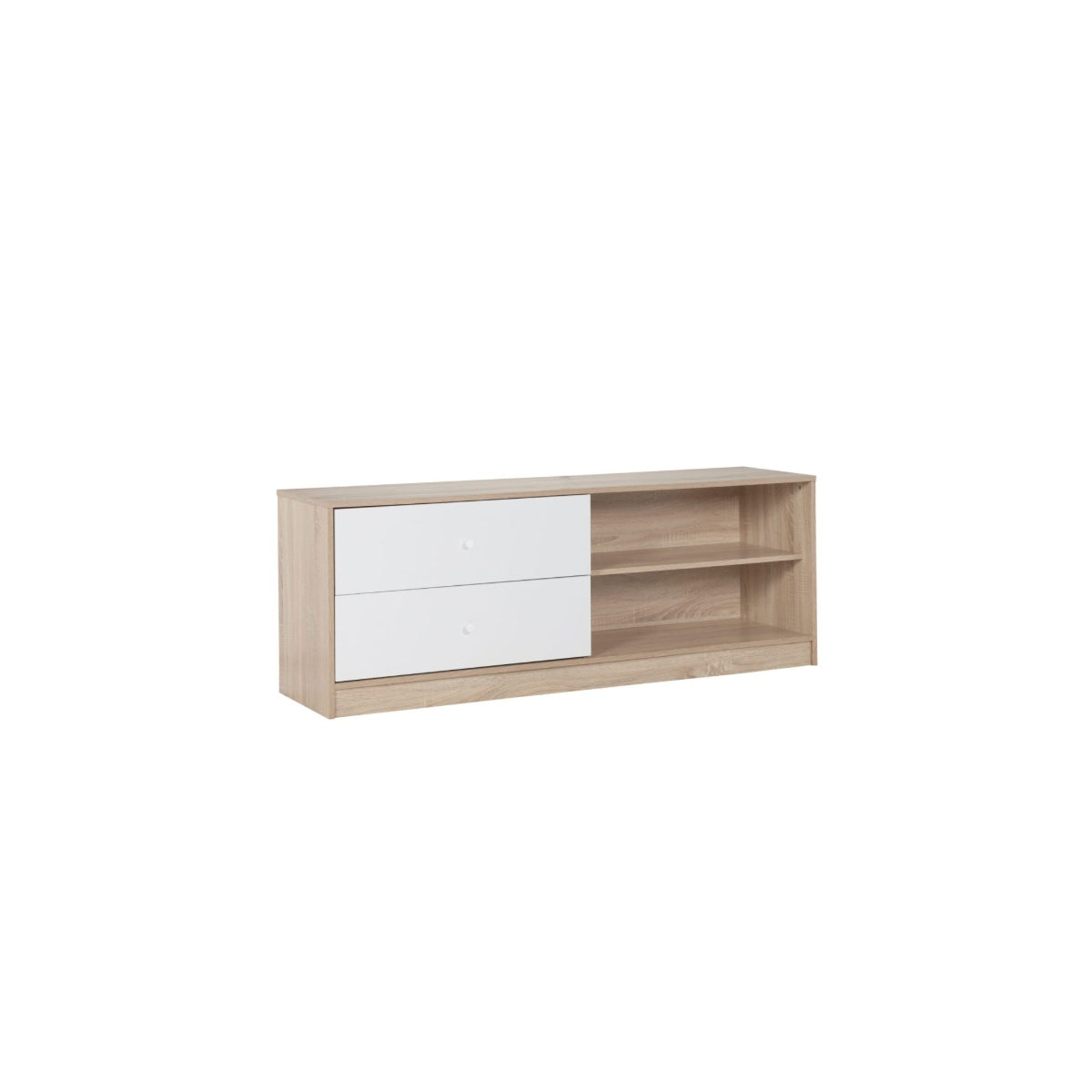2026 Leyton Cabin Bed - White & Oak Effect