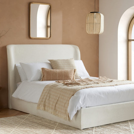 2026 Lanis Ottoman Bed - Cream