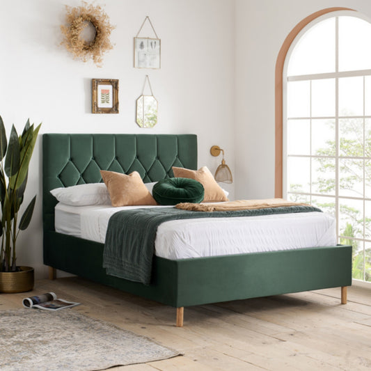 2026 Loxley Ottoman Bed - Green