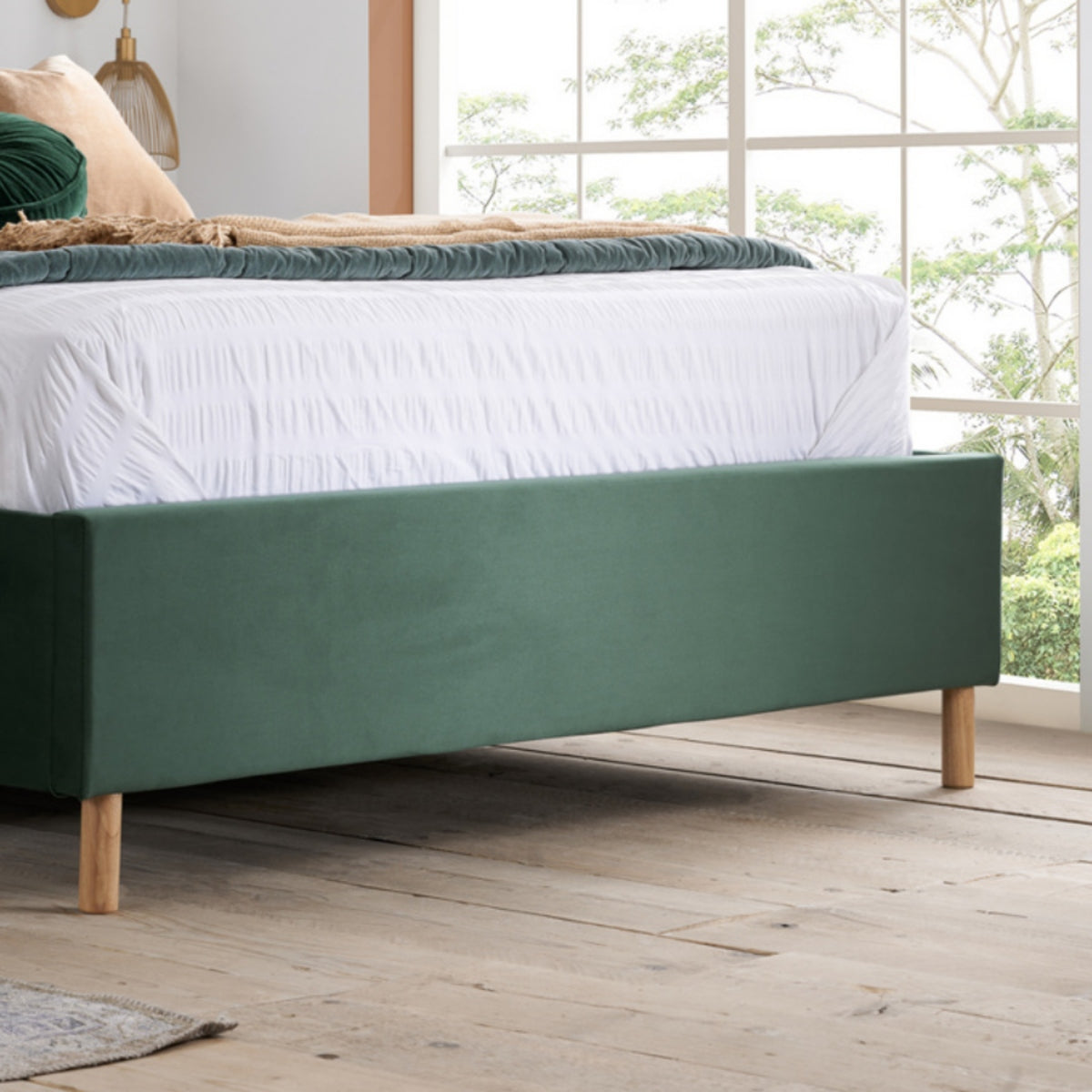 2026 Loxley Ottoman Bed - Green