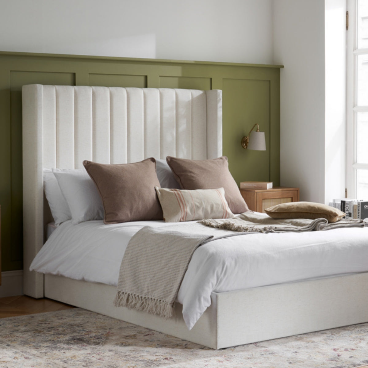2026 Maisey Ottoman - Cream