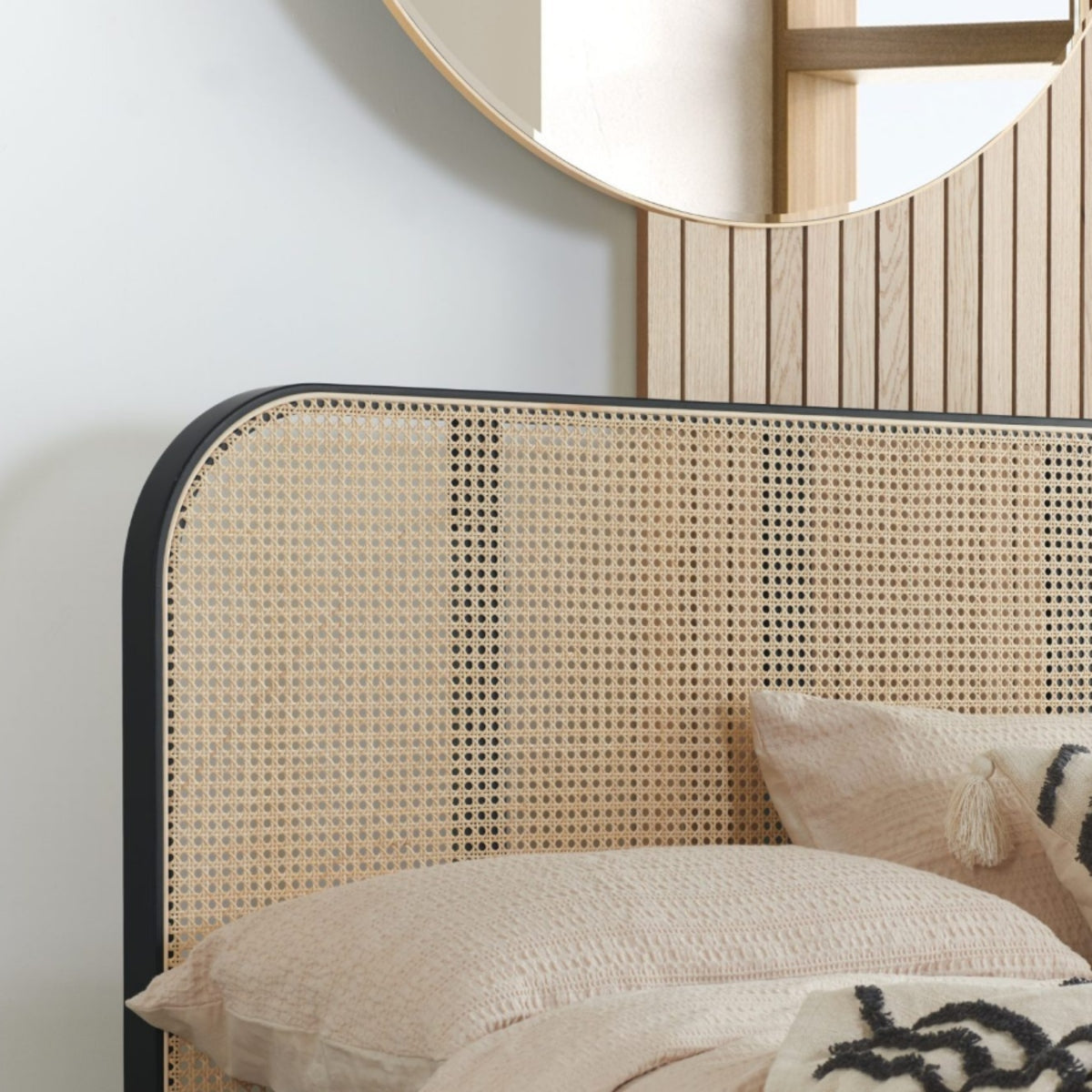 2026 Margot Rattan Bed - Black