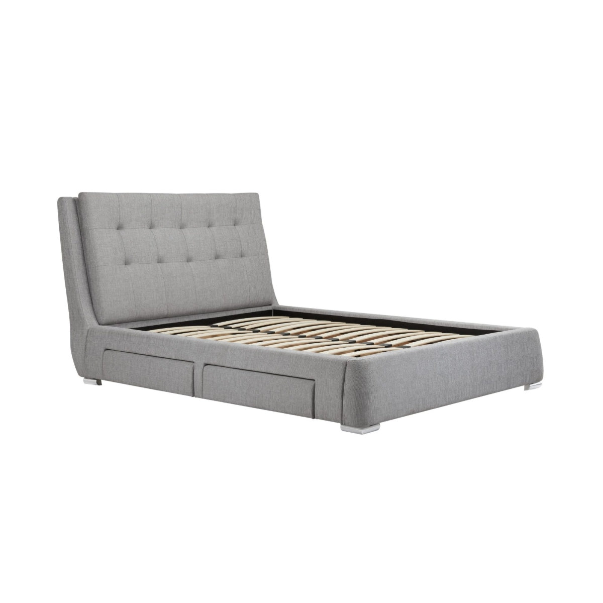 2026 Mayfair Bed 4 Drawers - Grey
