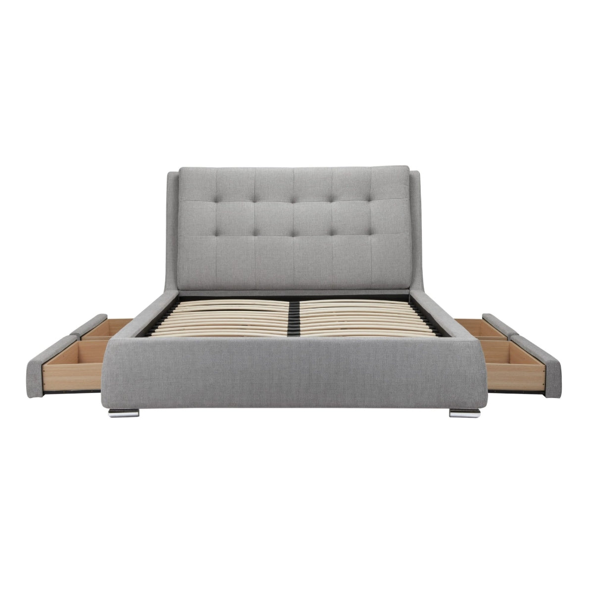 2026 Mayfair Bed 4 Drawers - Grey