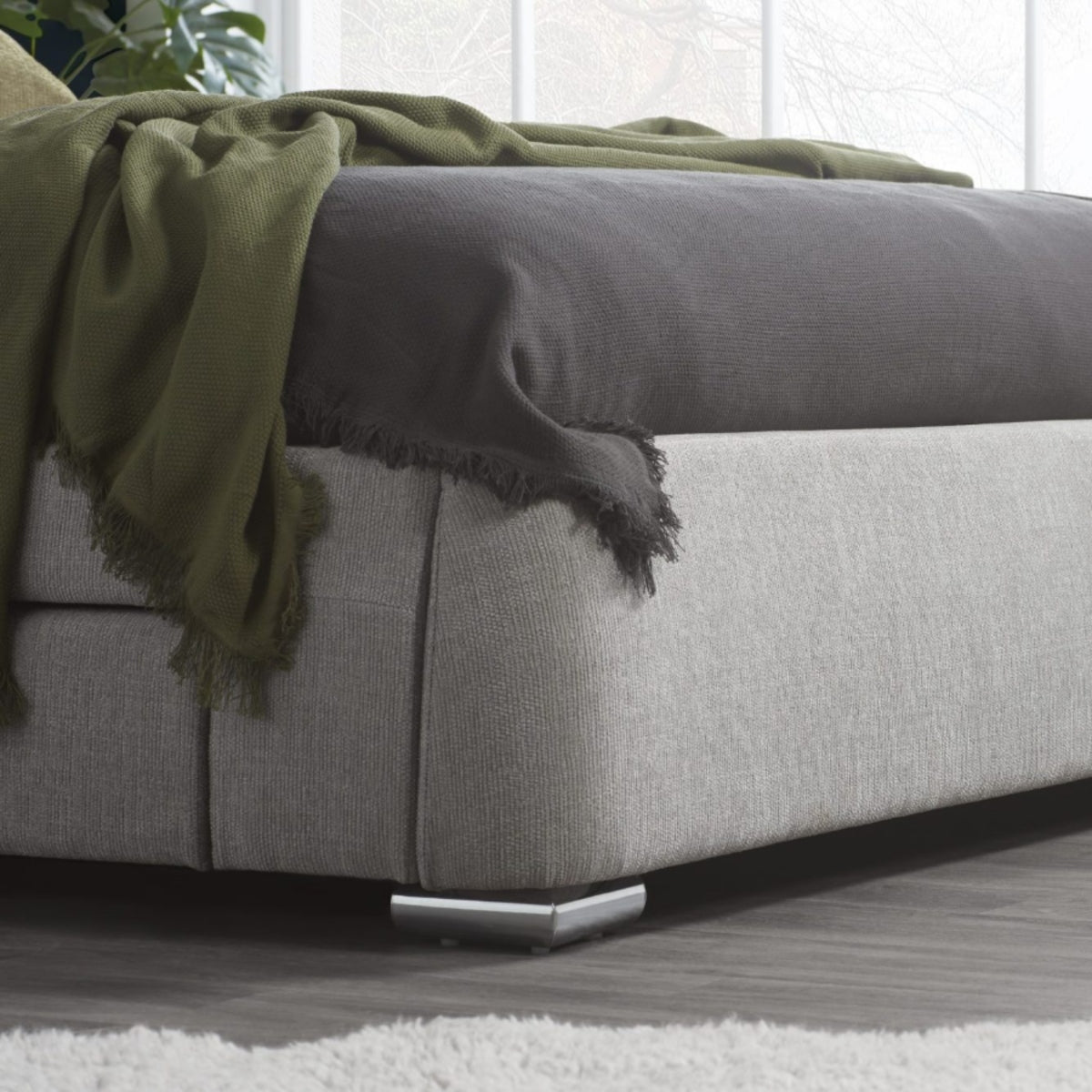 2026 Mayfair Bed 4 Drawers - Grey