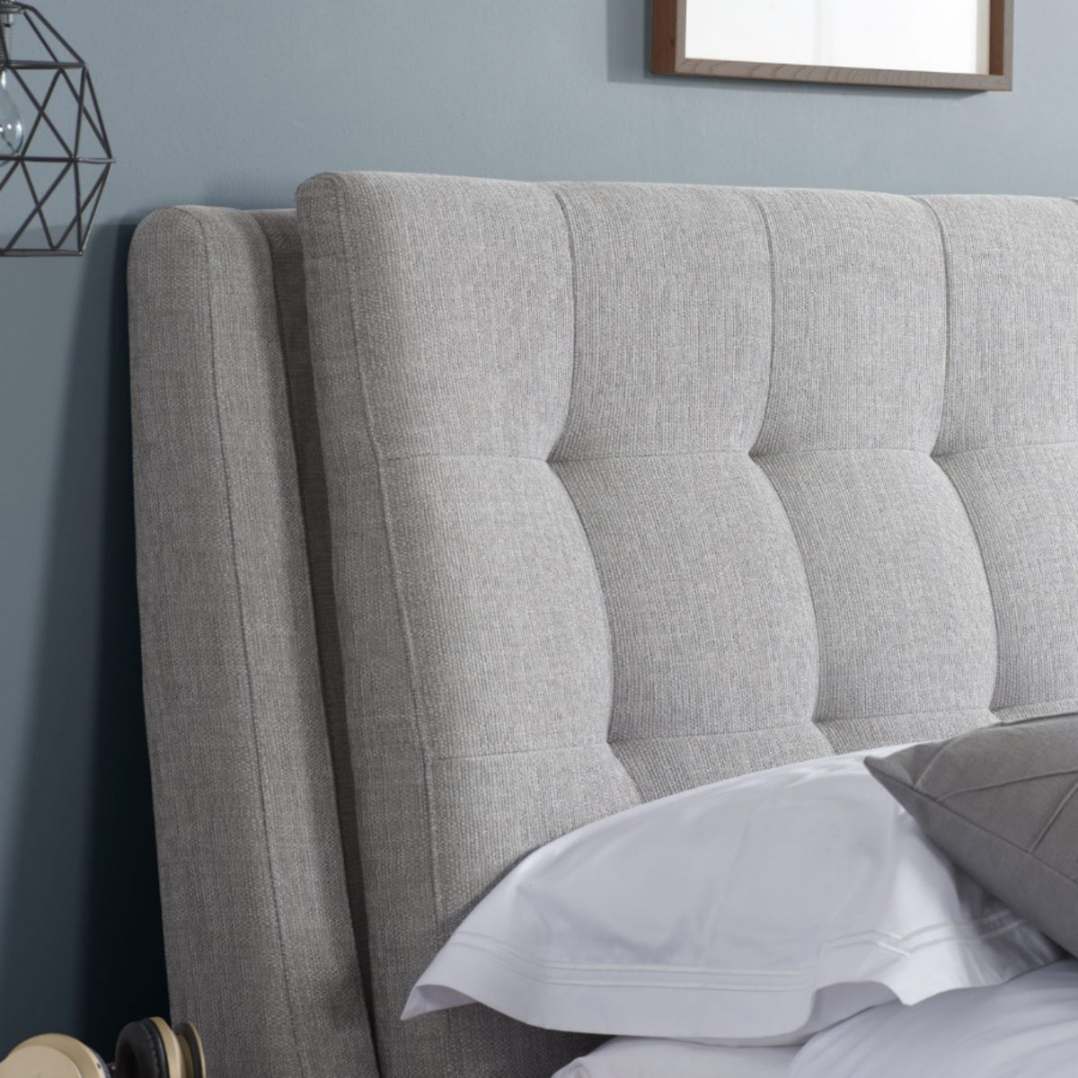 2026 Mayfair Bed 4 Drawers - Grey