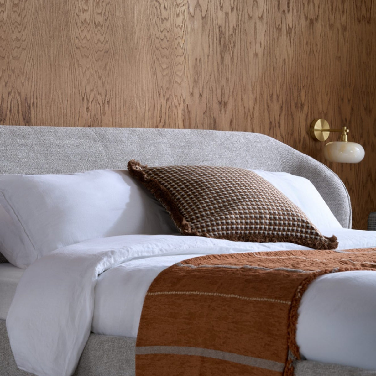 2026  Milan Bed - Grey