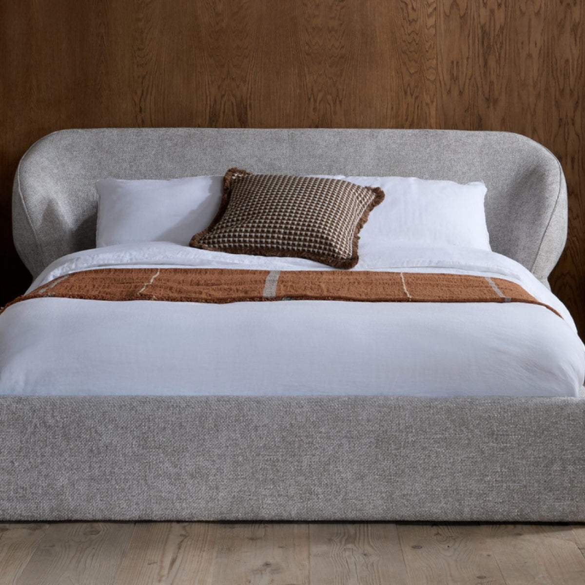 2026  Milan Bed - Grey