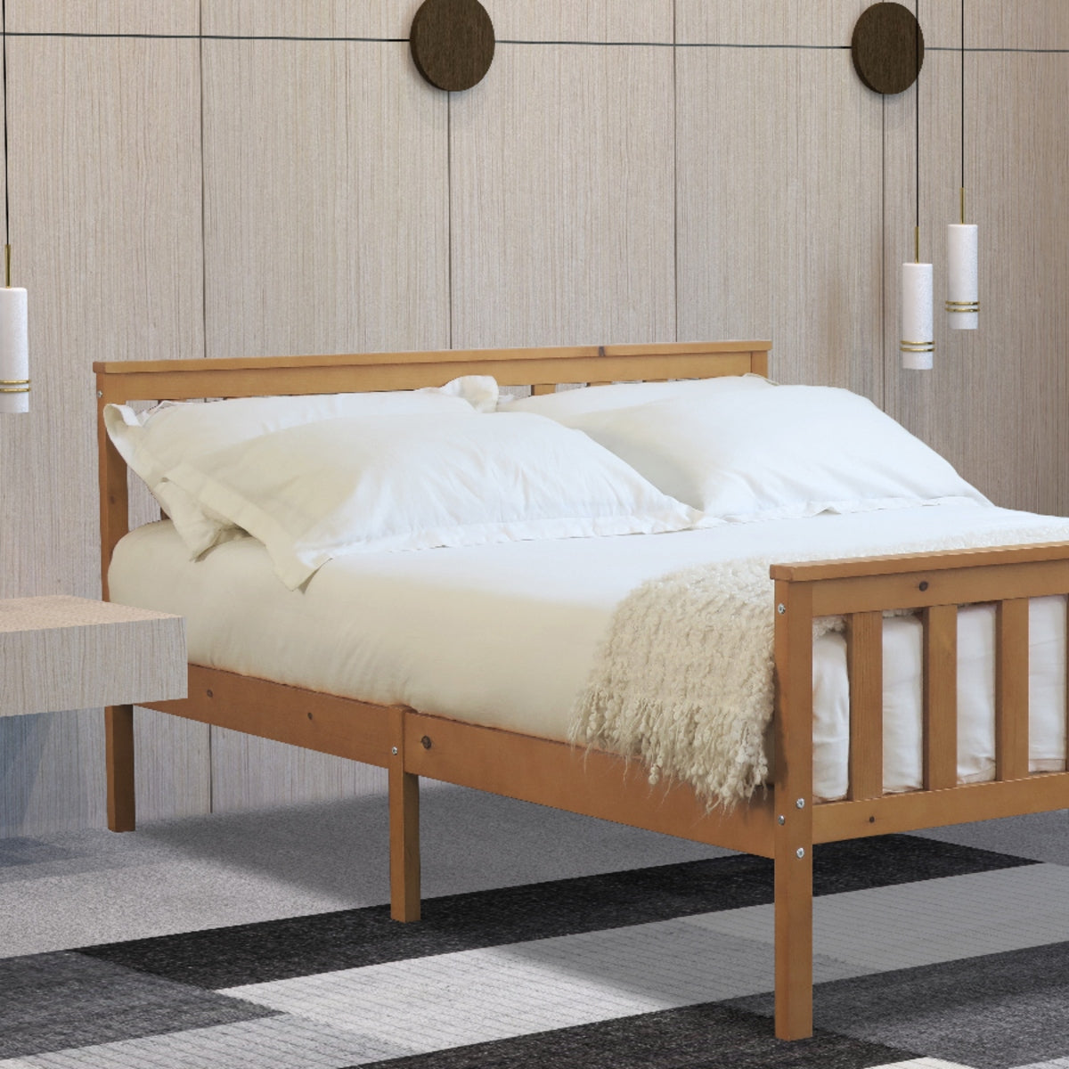 2026 Manchester Wooden Bed Frame in Oak