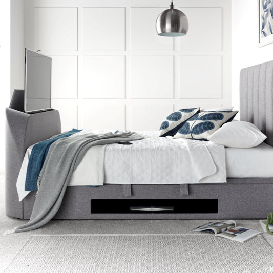2026 MASIE TV Ottoman Storage Bed in Grey