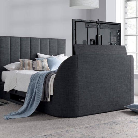 2026 MASIE TV Ottoman Storage Bed in Slate