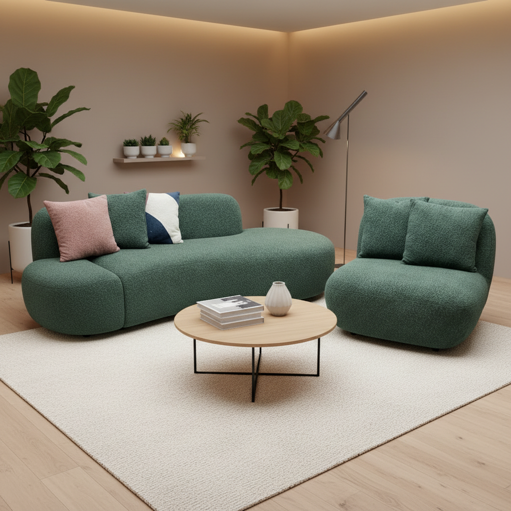 2026 Melrose Chair-  Emerald Green - Nimbus Beds