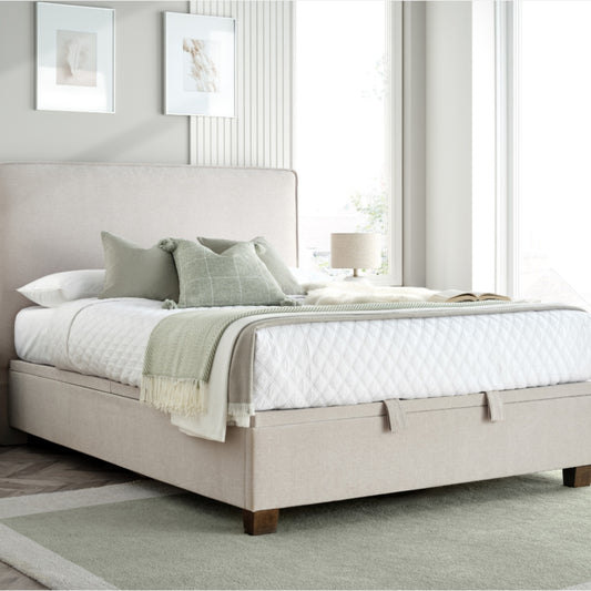 2026 Noreen Ottoman Storage Bed in Clay