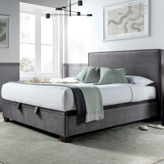 2026 Noreen Ottoman Storage Bed in Grey