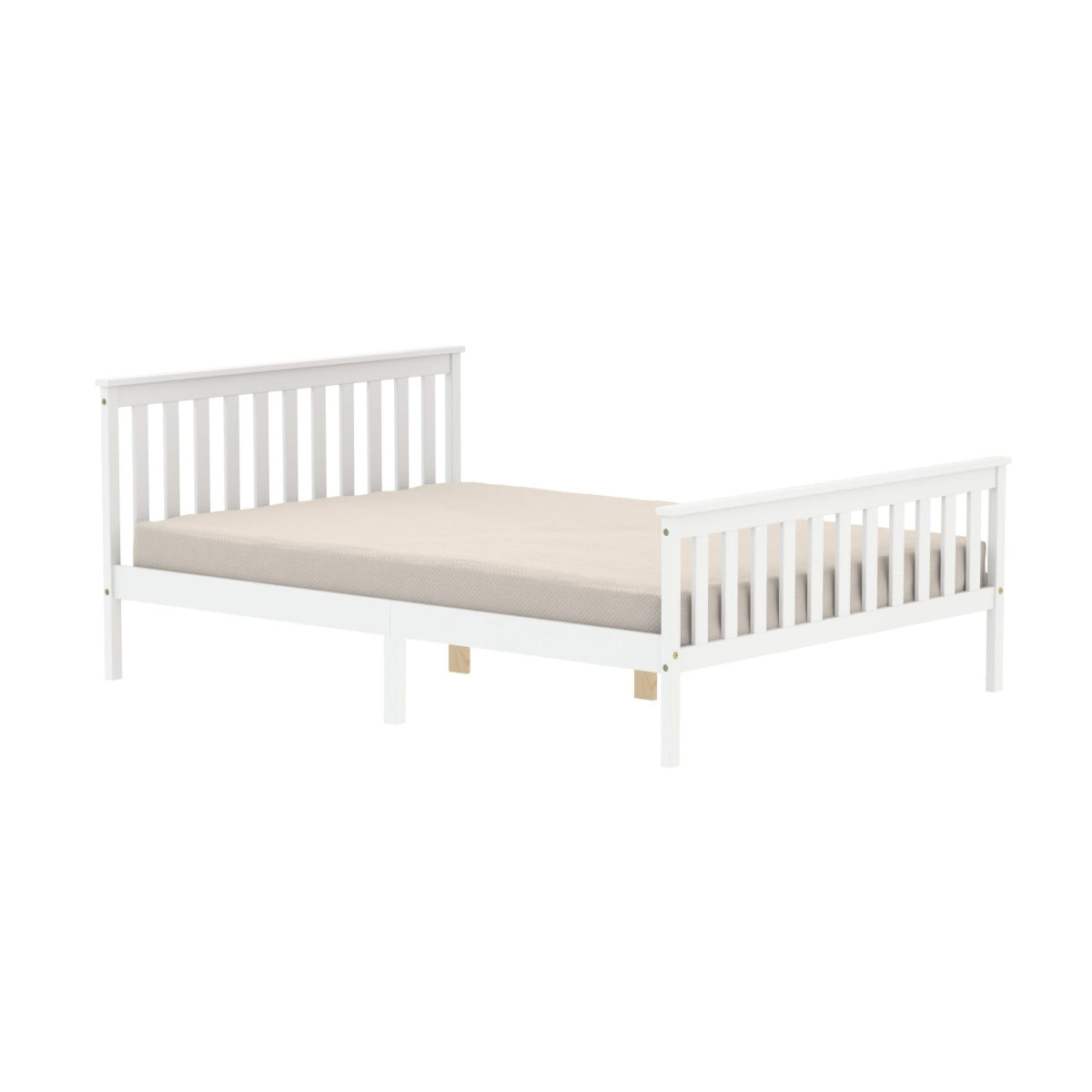 2026 Oxford Pine Bed - White