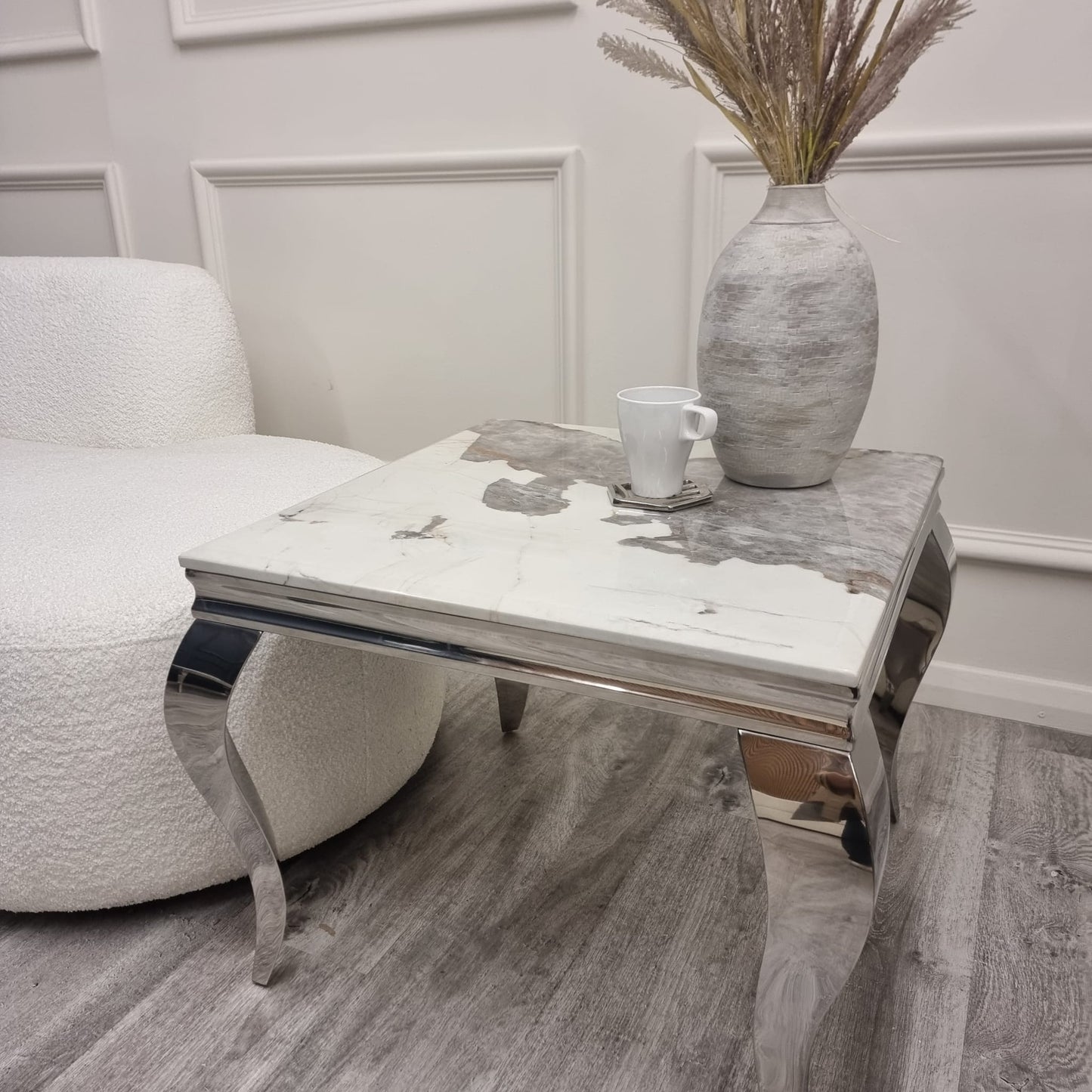 2026 Louis Lamp Table in Pandora Marble