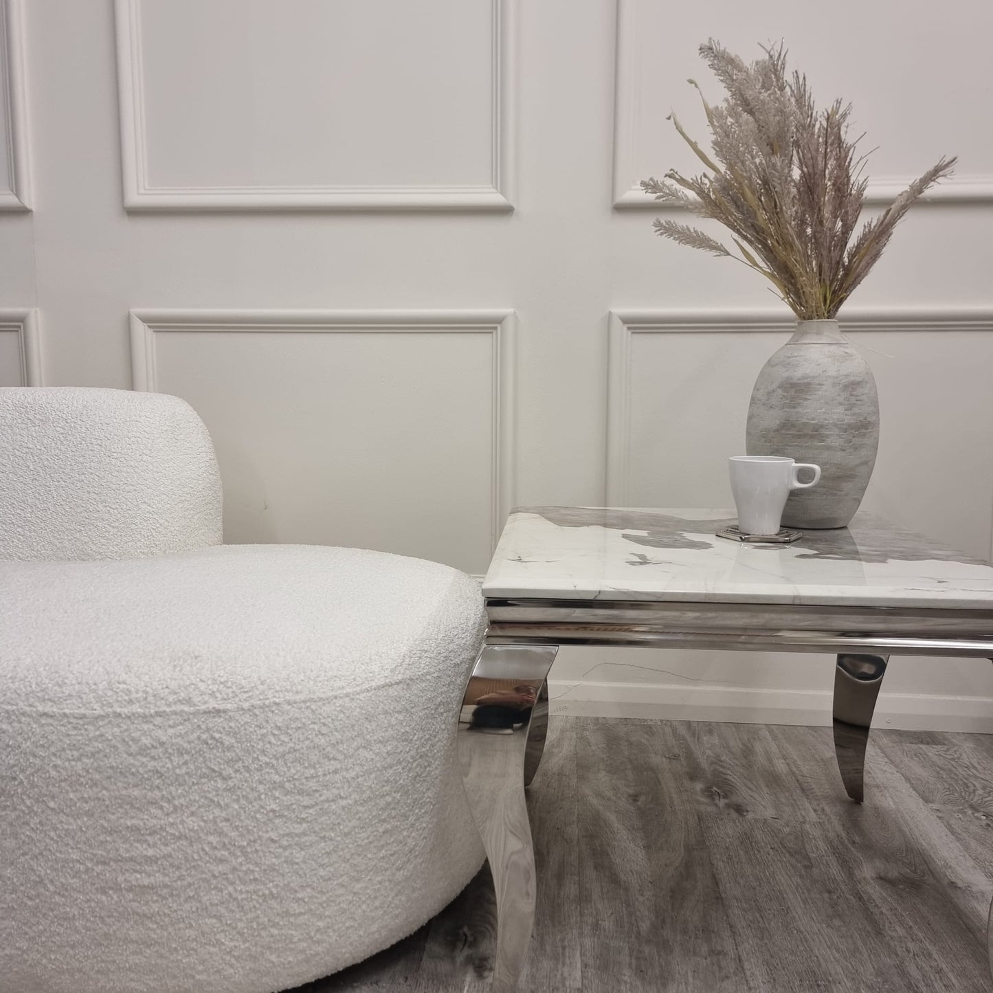 2026 Louis Lamp Table in Pandora Marble
