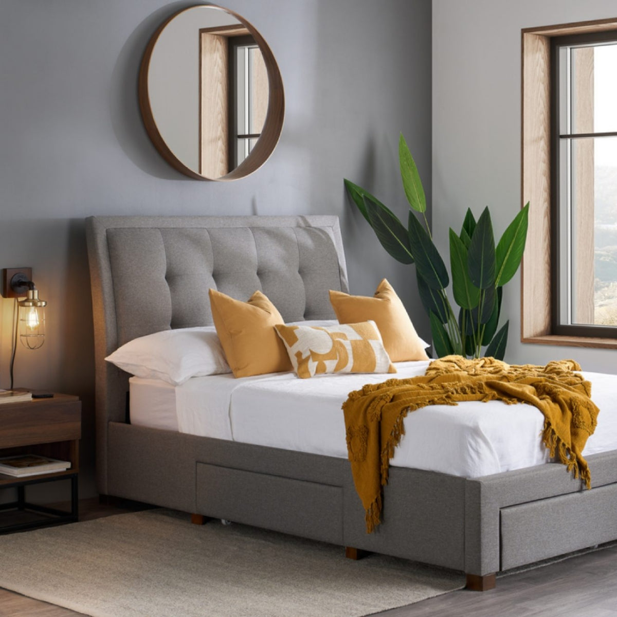2026 Shelby Fabric Bed Grey