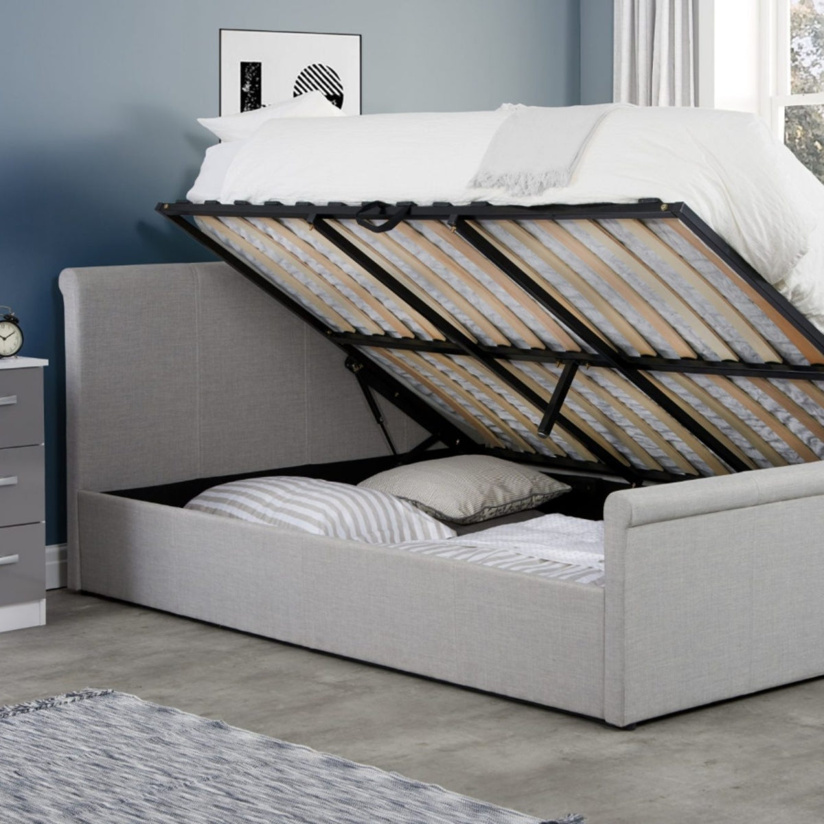 2026 Stratus Ottoman Bed - Grey