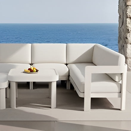2026 ALUXO® Sofia Outdoor Range - 8 Seater Corner Lounge Set