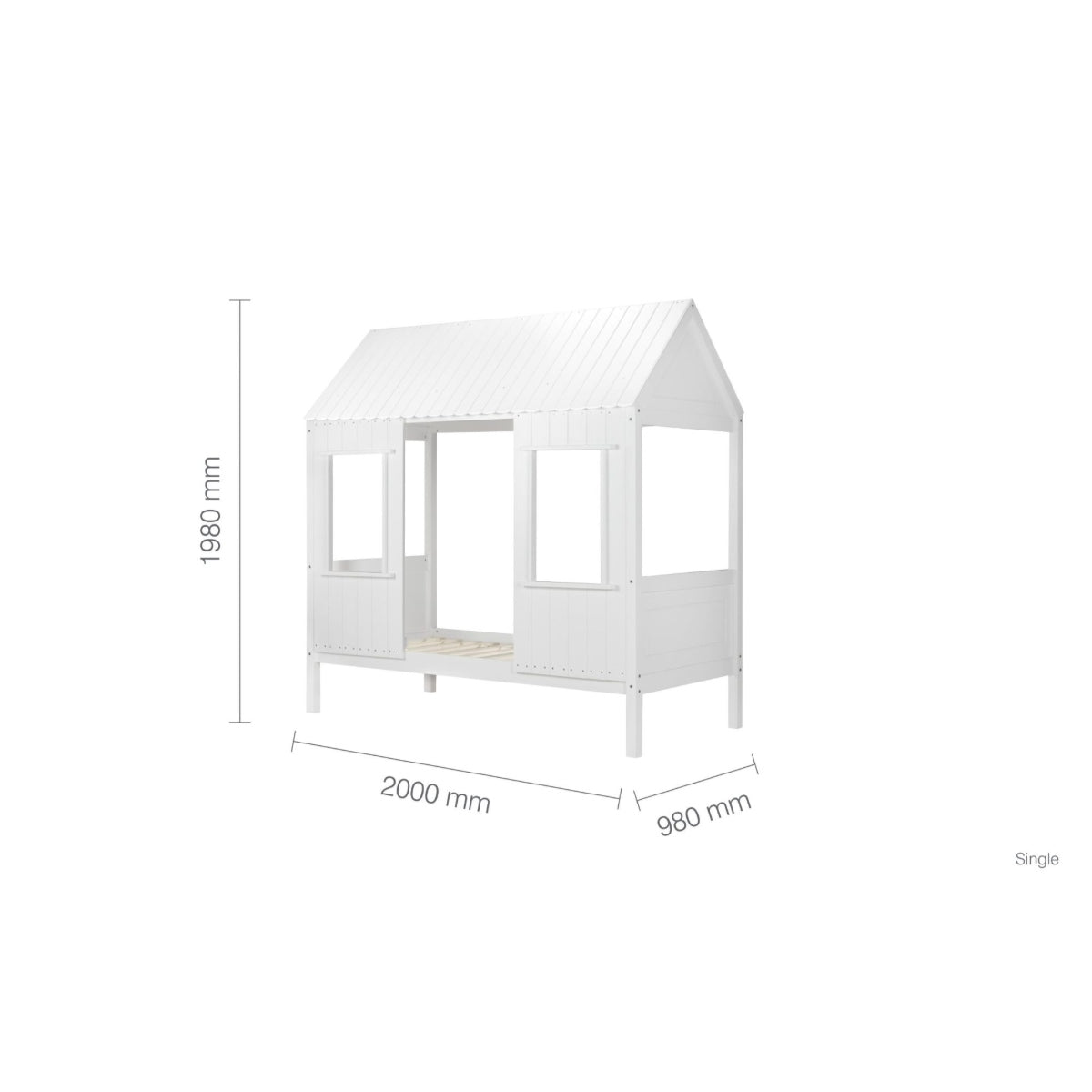 2026 Treehouse Bed - White