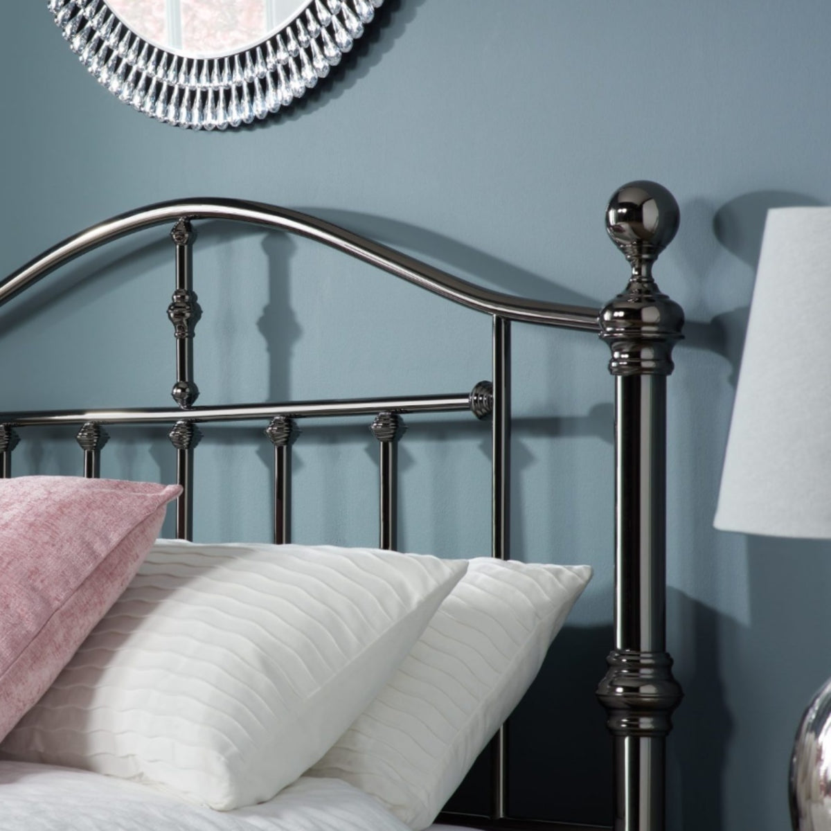 2026 Victoria Bed - Black Nickel