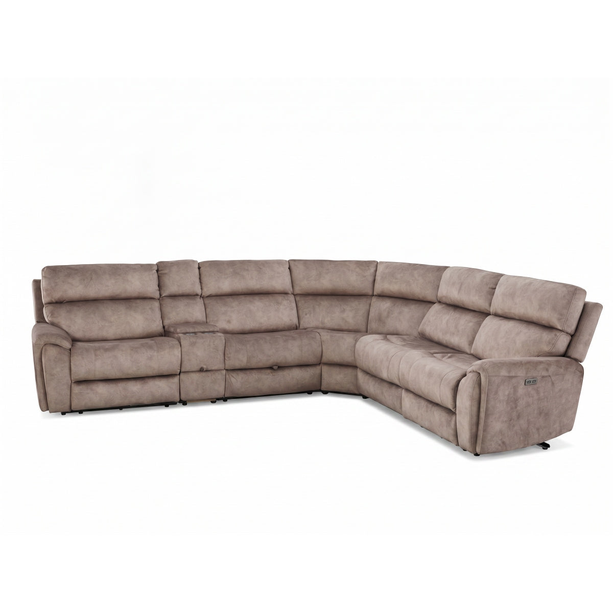 Valerie Corner, 3 Seater, 2 Seater & Chair Sofa In Truffle