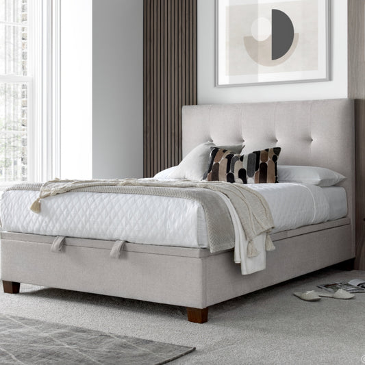 2026 Wallace Ottoman Storage Bed in Clay