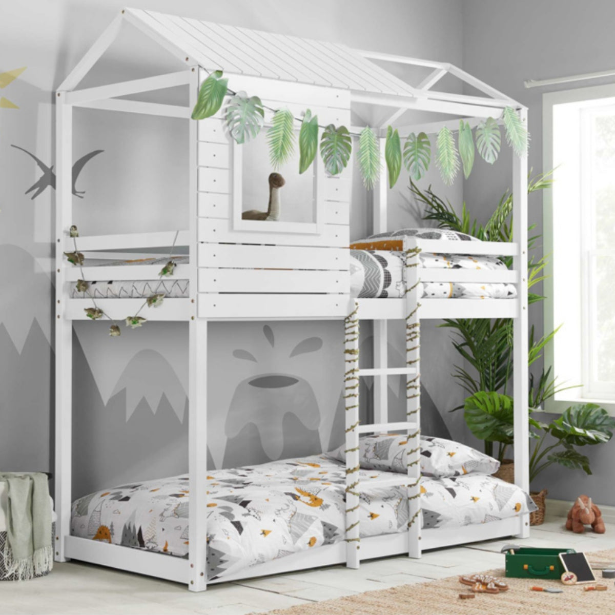 2026 Adventure Bunk Bed - White