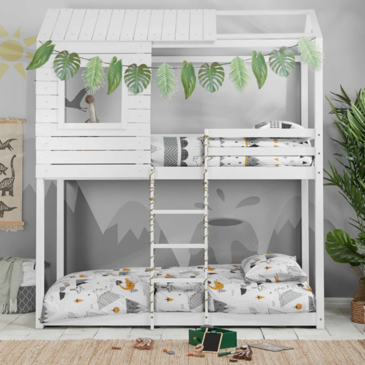 2026 Adventure Bunk Bed - White