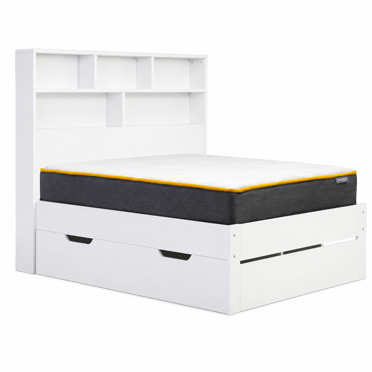 2026 Alfie Storage Bed -  White
