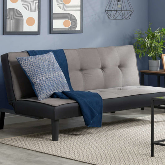 2026 Aurora Sofa Bed - Grey Velvet
