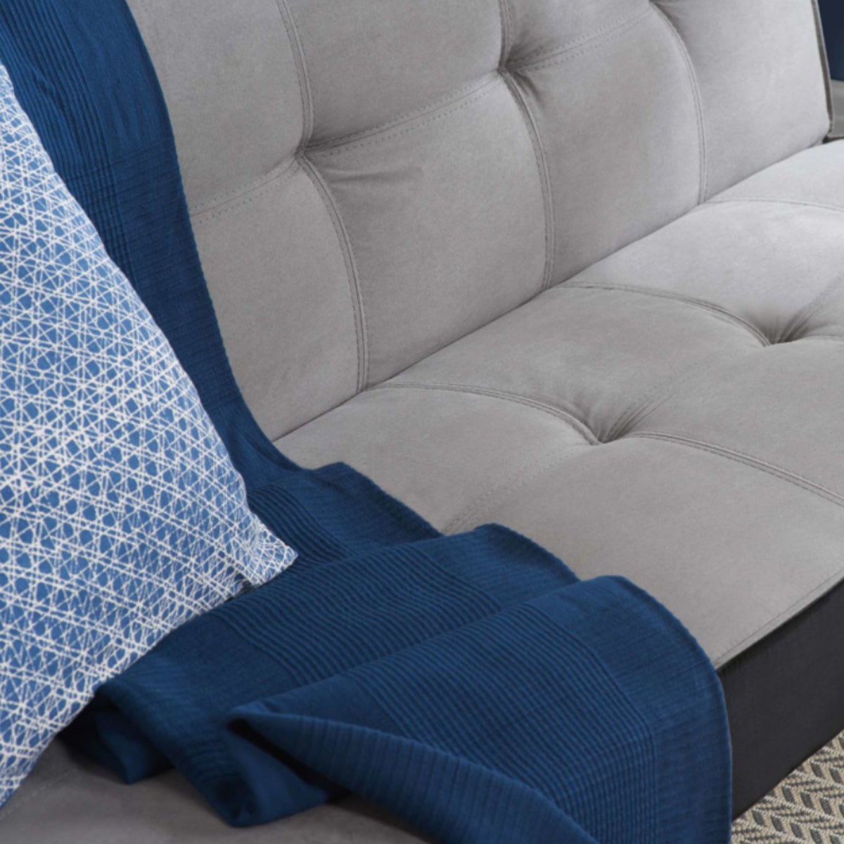 2026 Aurora Sofa Bed - Grey Velvet